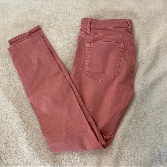 LOFT Pink Modern Skinny Jeans - Picture 1 of 4